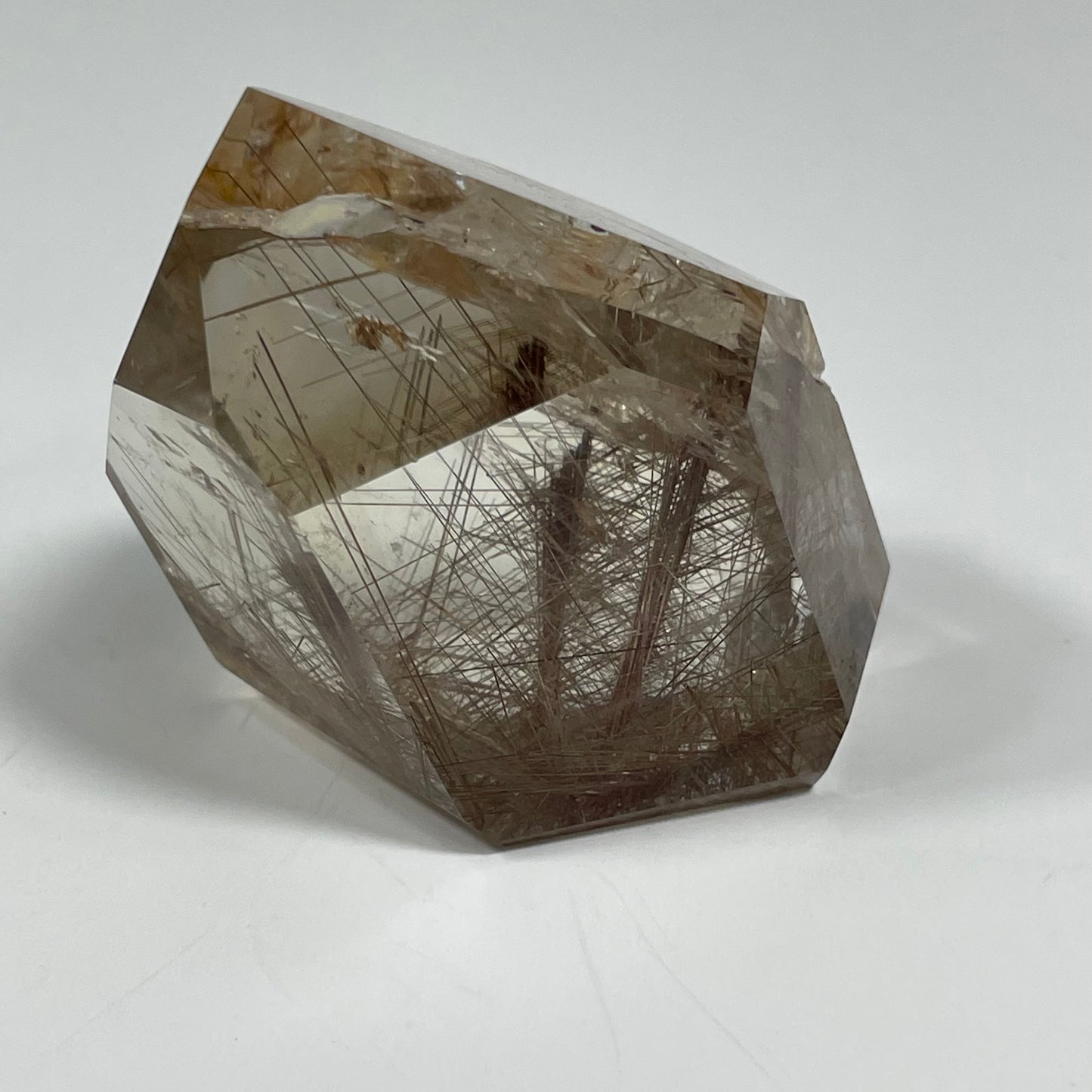 Gold Rutile in Quartz from Brazil: You Choose