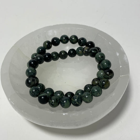 Kambaba Jasper Beaded Bracelet