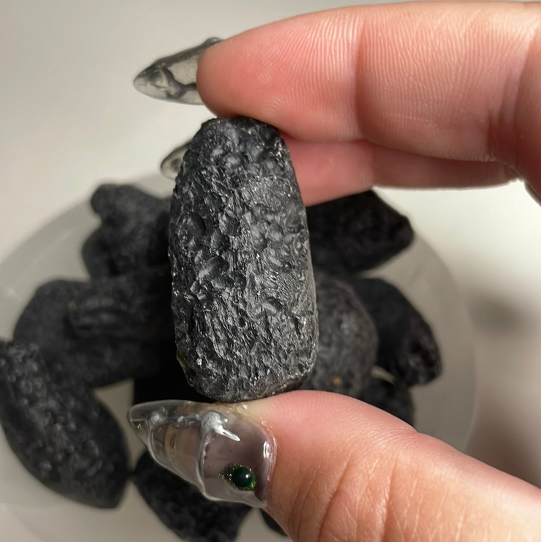 Obsidian “Apache Tear” Raw