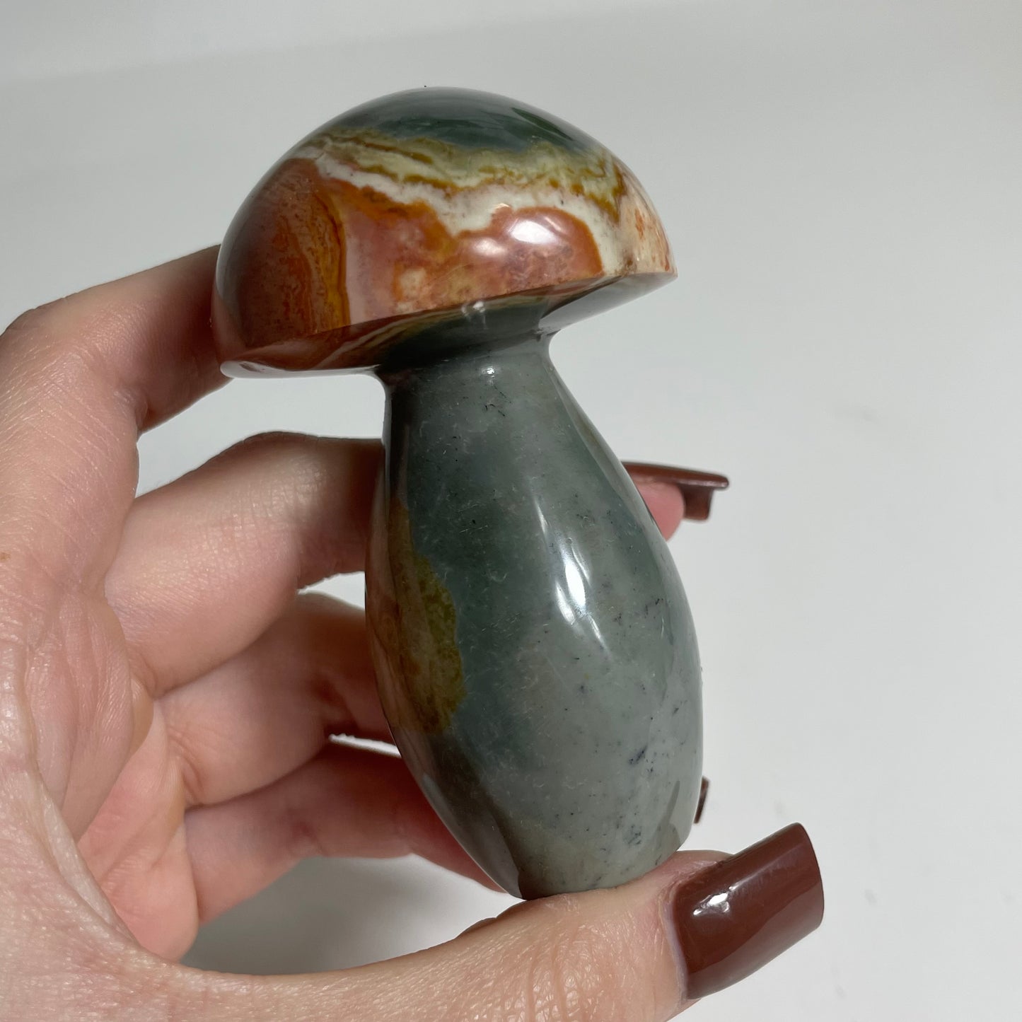 Polychrome Mushroom Carving: You Choose (Medium)