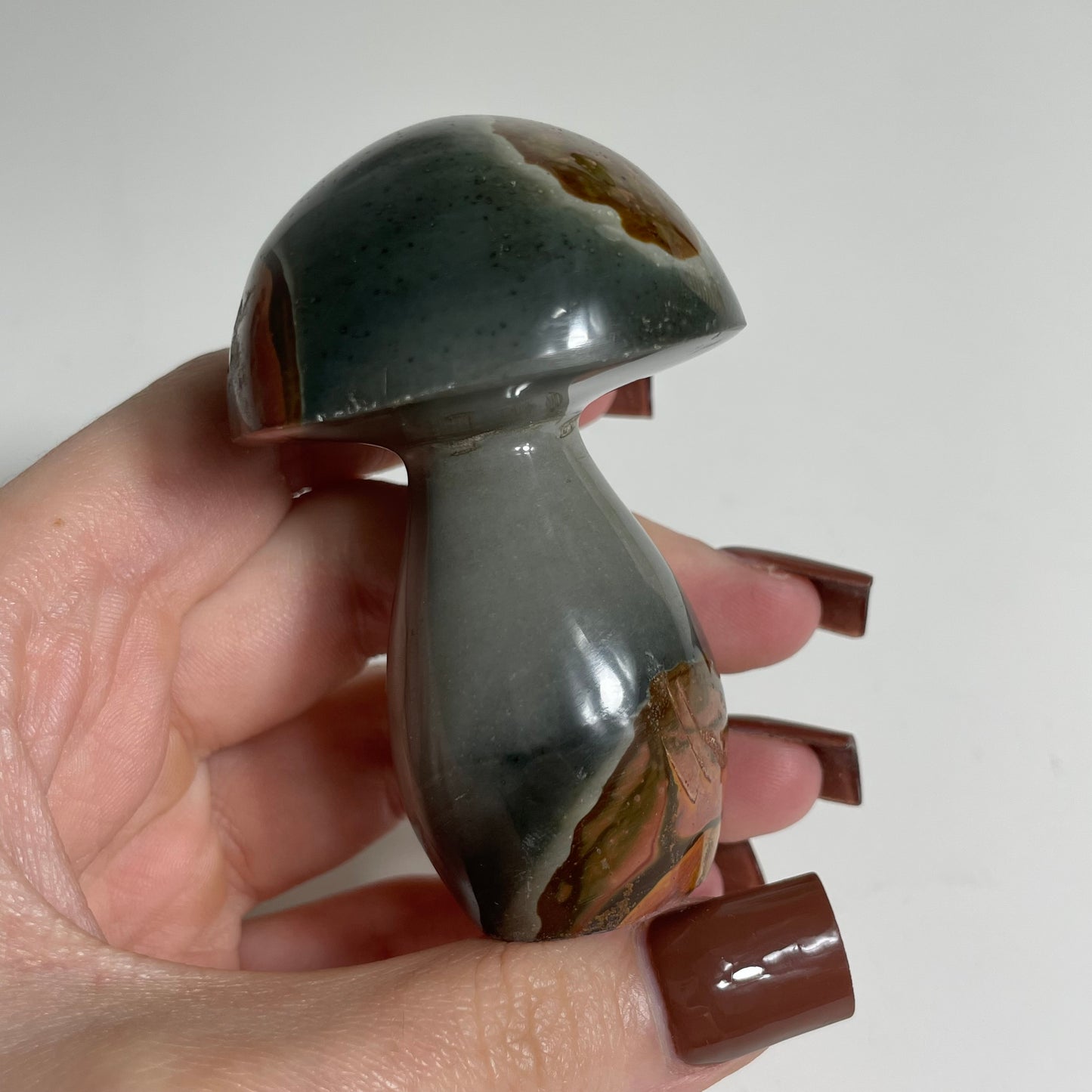 Polychrome Mushroom Carving: You Choose (Medium)