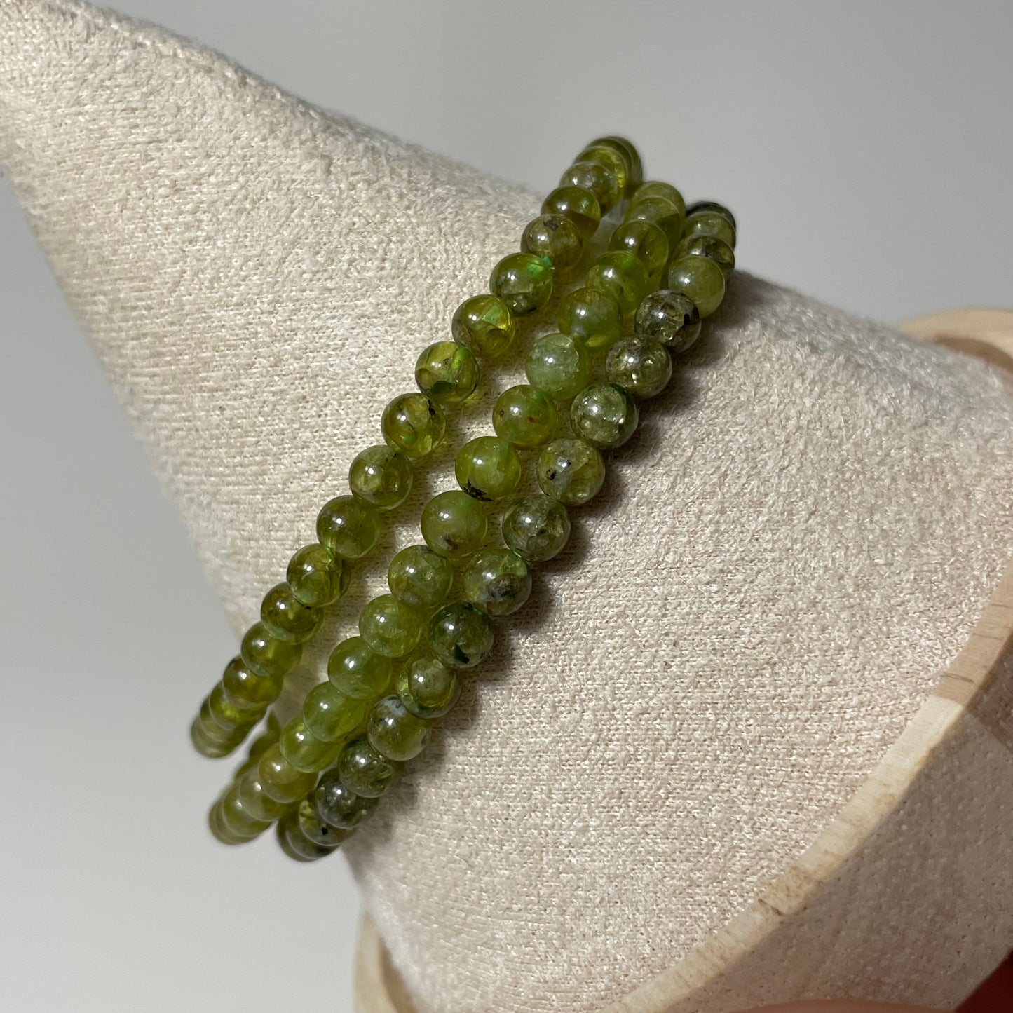 Peridot Beaded Bracelet