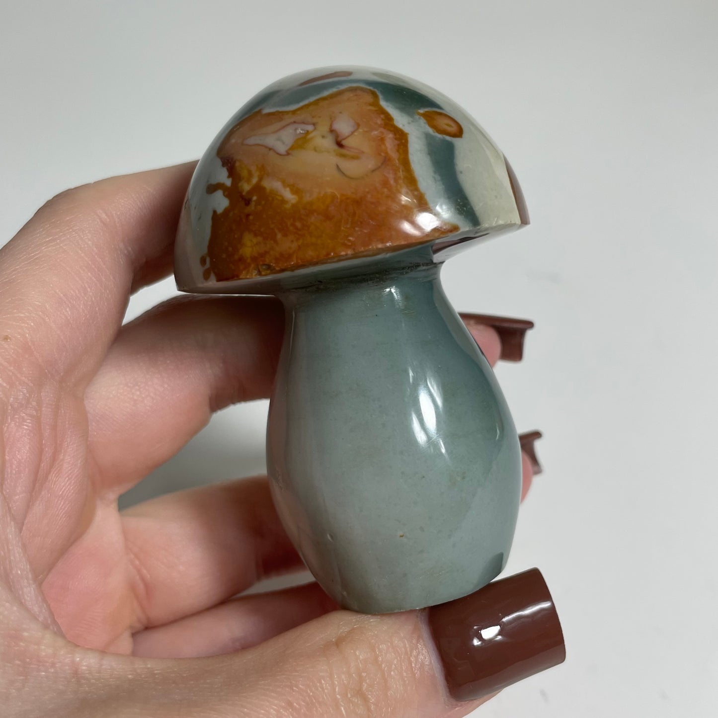 Polychrome Mushroom Carving: You Choose (Medium)