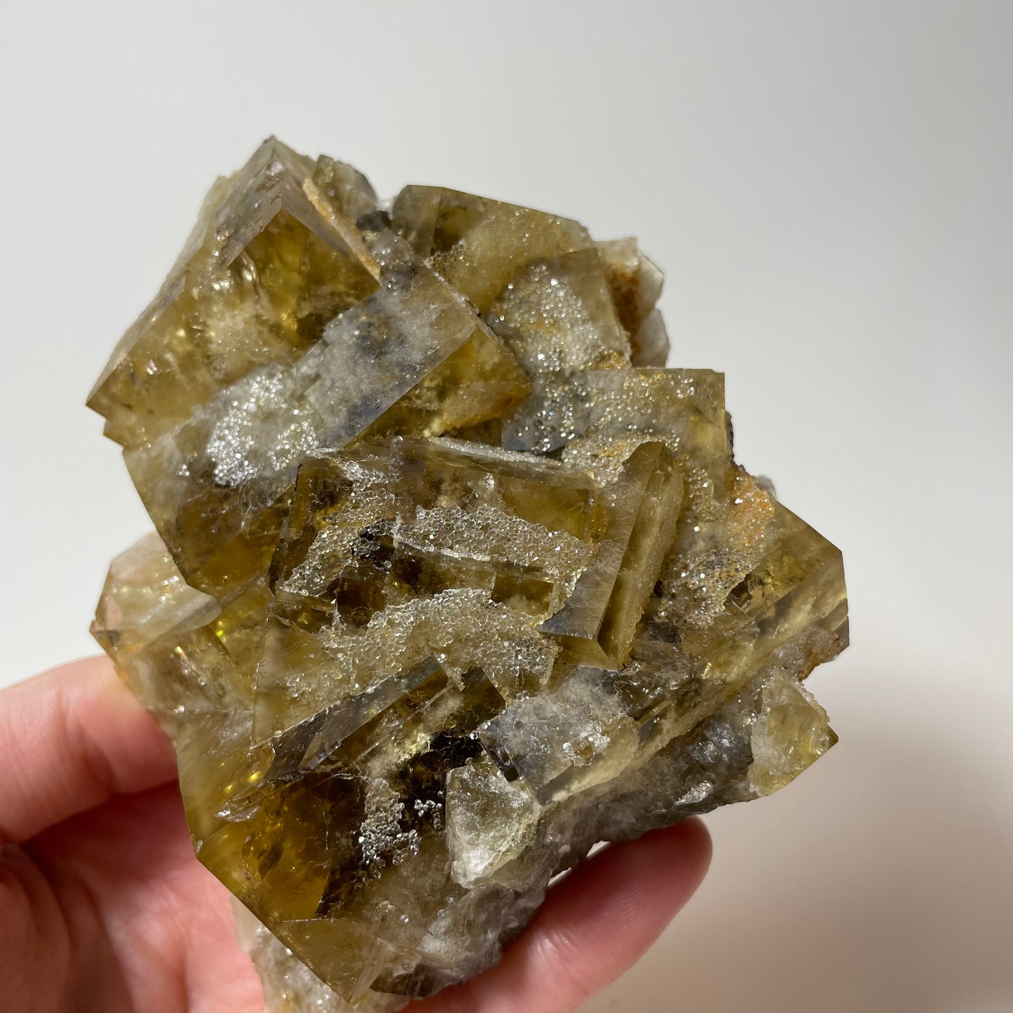 Fluorite and Quartz Specimen from St. Peter’s Mine, England