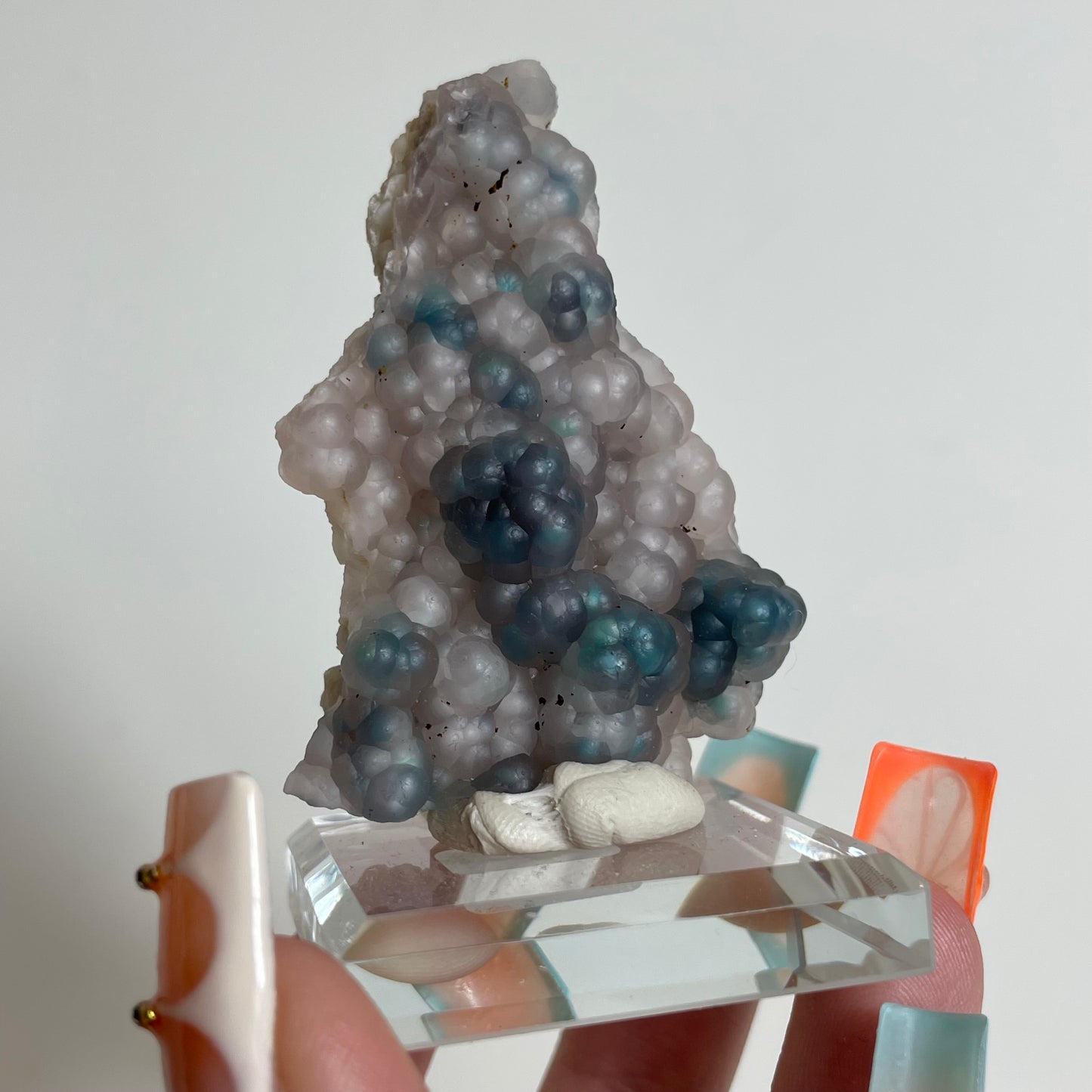 Chrysocolla-Included Chalcedony Specimen from Obi Island, Indonesia: You Choose