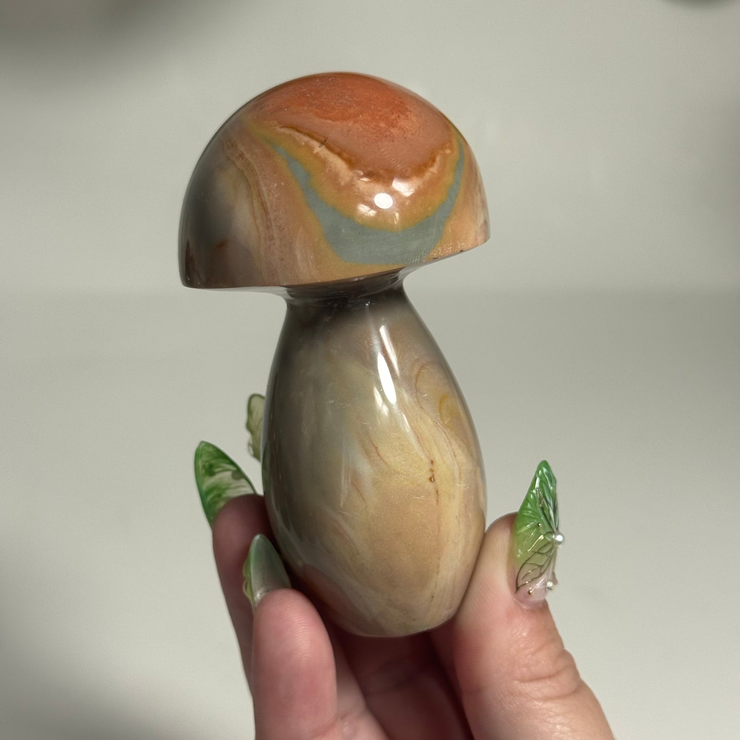 Polychrome Mushroom Carving: You Choose (Large)