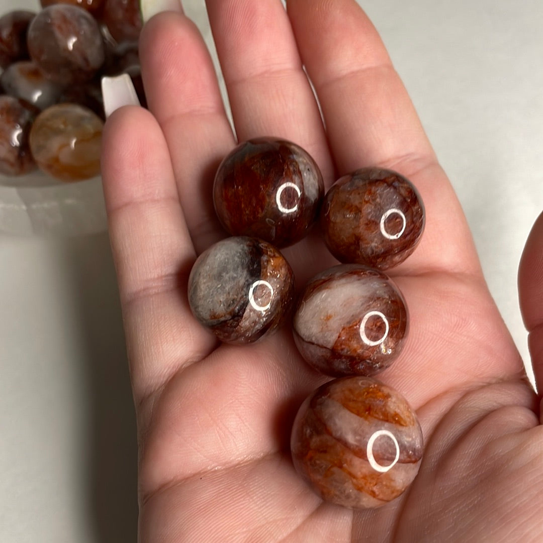 Fire Quartz Mini Sphere