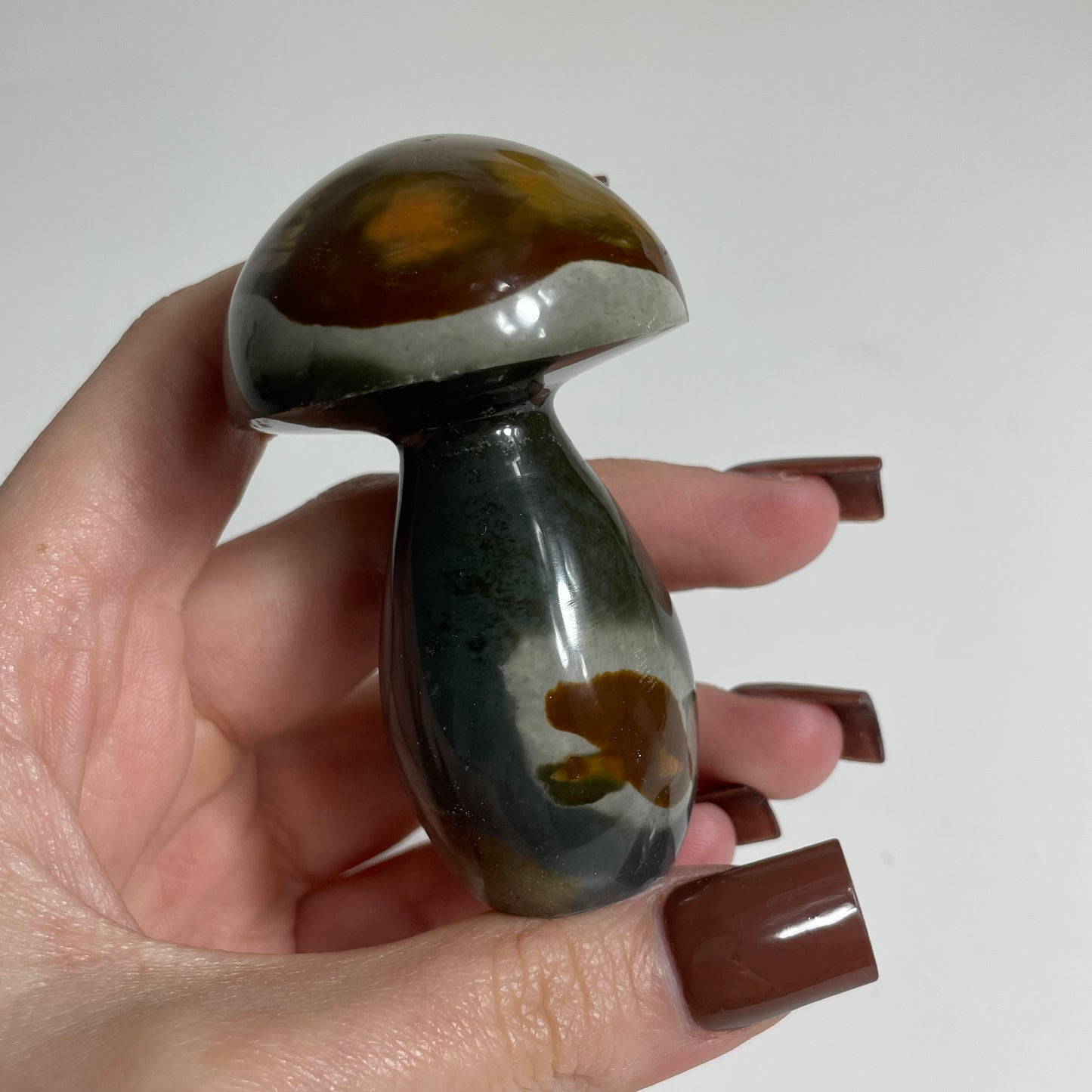 Polychrome Mushroom Carving: You Choose (Medium)