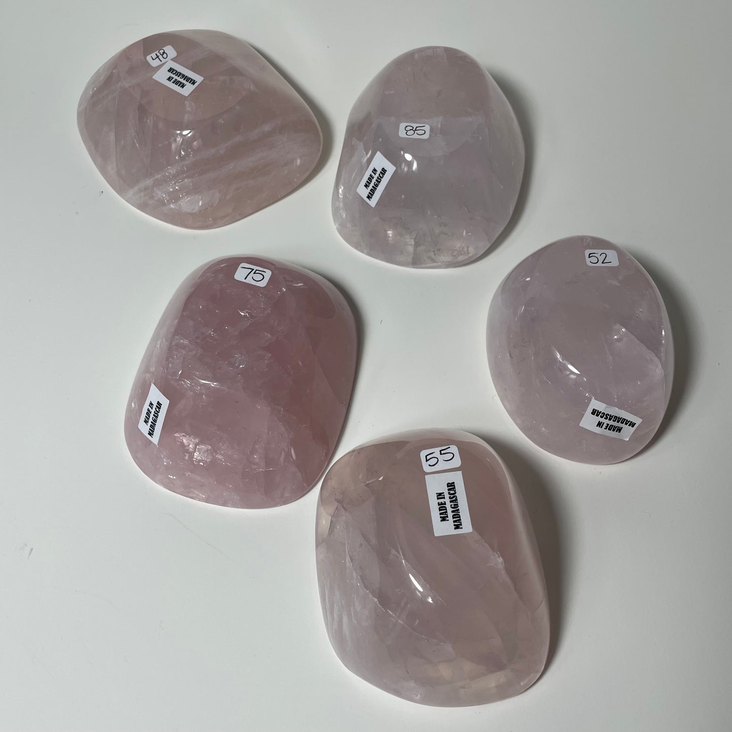Rose Quartz Bowl Carving: You Choose