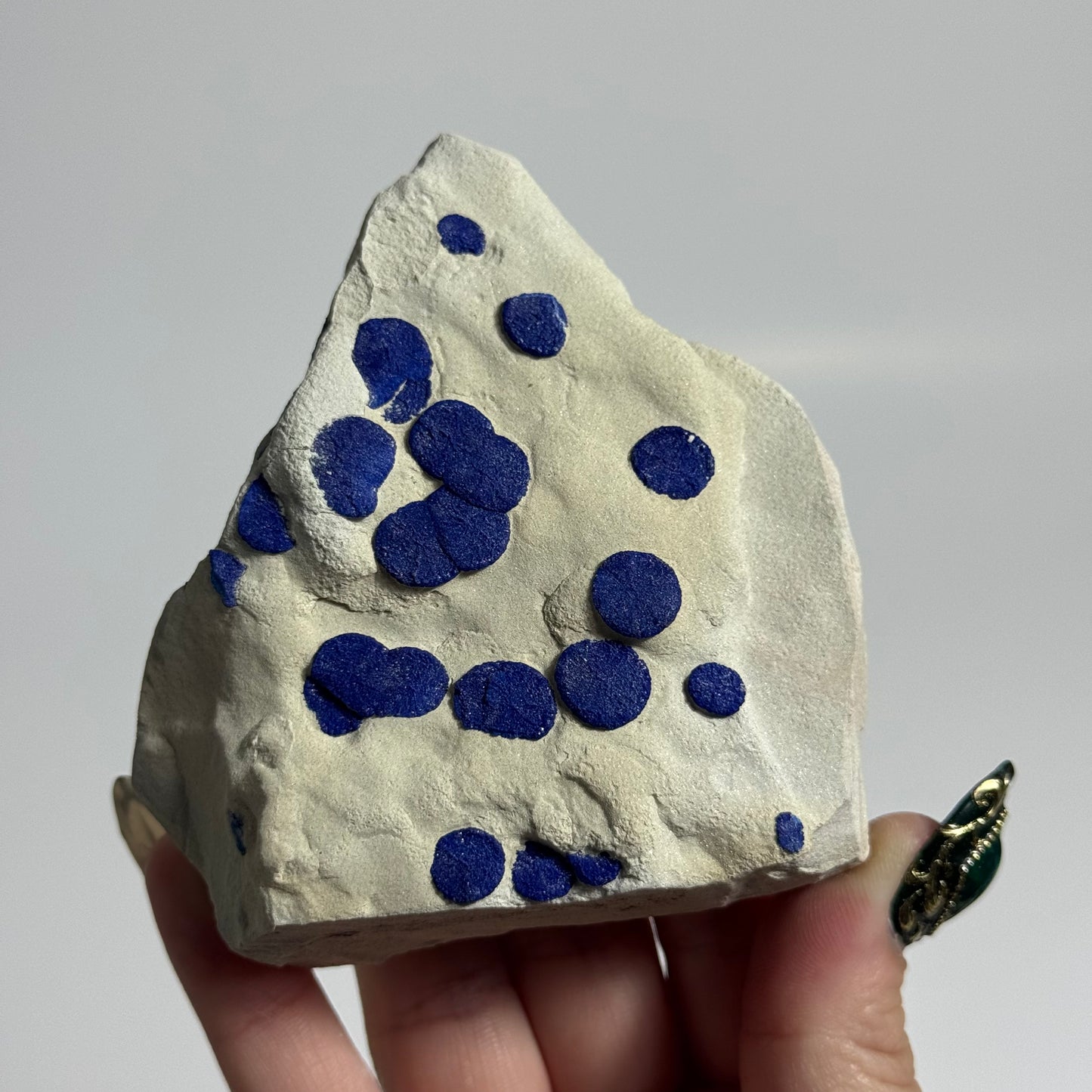 Azurite Sun Specimen from Malbunka Copper Mine, Areyonga, Australia: You Choose