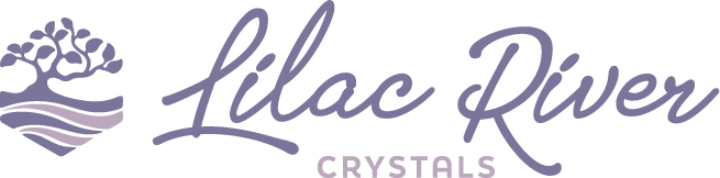 Lilac River Crystals logo