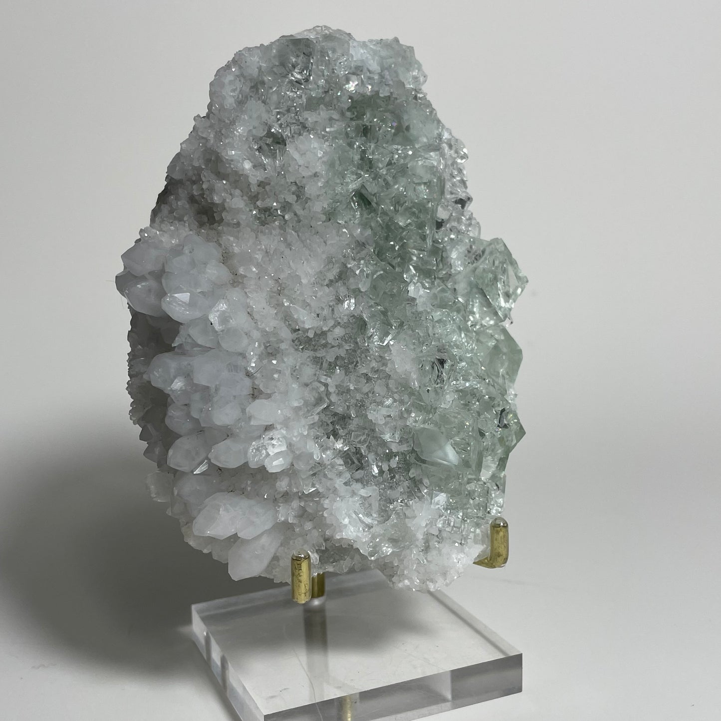 Glassy Fluorite from XHL, China with Stand