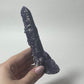 Purple Fluorite Coated Candle Quartz Specimen from Inner Mongolia, China: You Choose