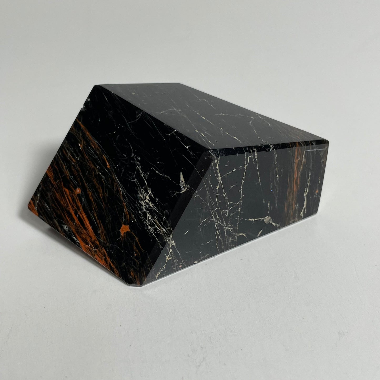 Medium Black Obsidian with Iron Freeform: You Choose