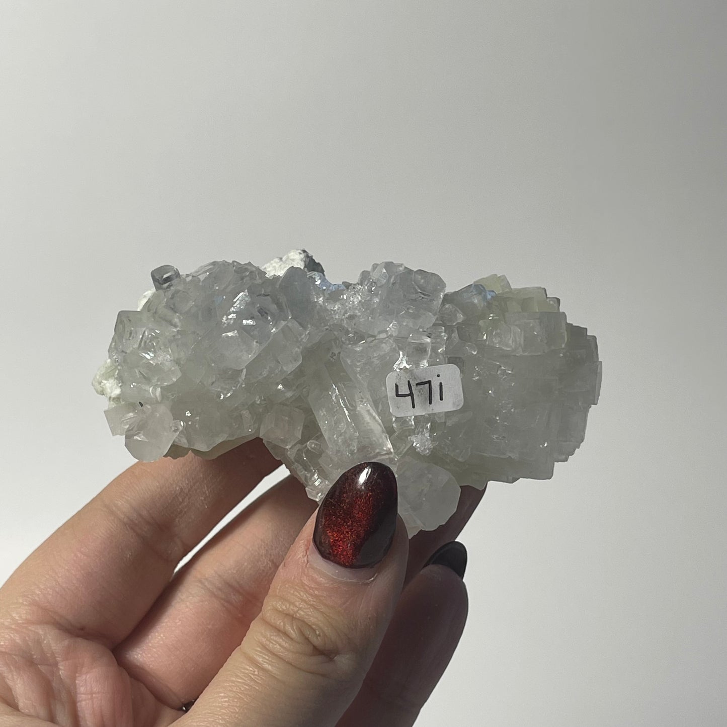 Icy Apophyllite Specimen from India: You Choose