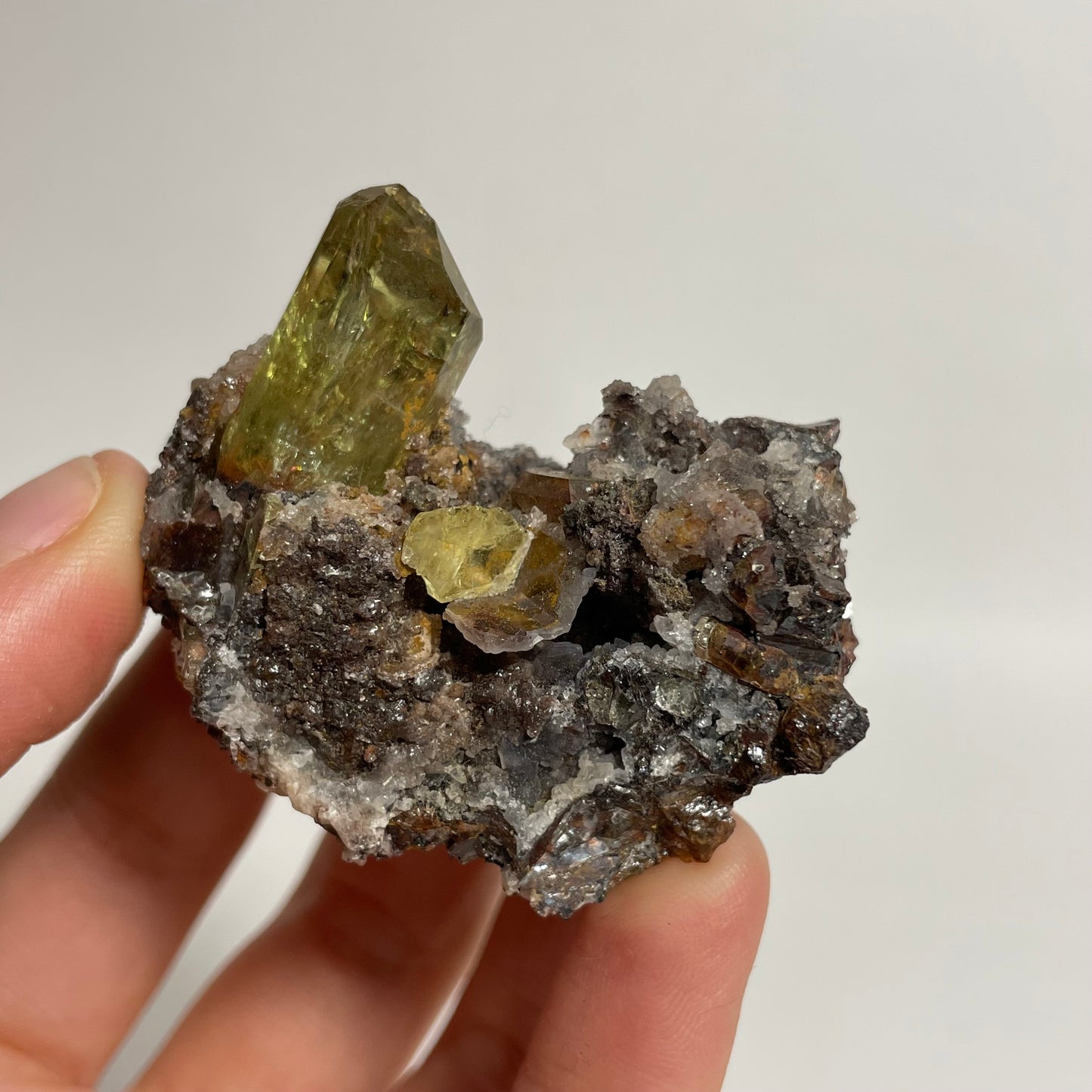 Fluorapatite Specimen from Cerro de Mercado Mine, Mexico