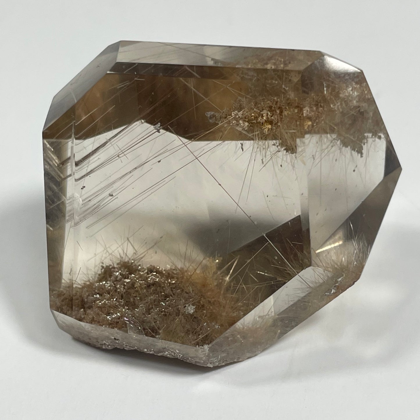 Gold Rutile in Quartz from Brazil: You Choose