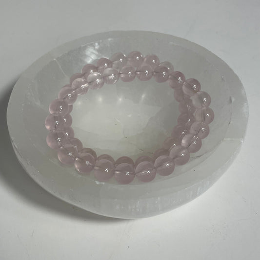 Rose Quartz Beaded Bracelet