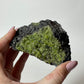 Peridot with Chrome Diopside and Spinel Specimen from Arizona: You Choose