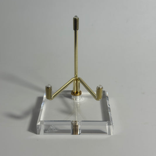 Gold Specimen Stand (Size 4)