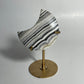 Zebra Calcite Moon Carving with Stand: You Choose