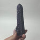 Purple Fluorite Coated Candle Quartz Specimen from Inner Mongolia, China: You Choose