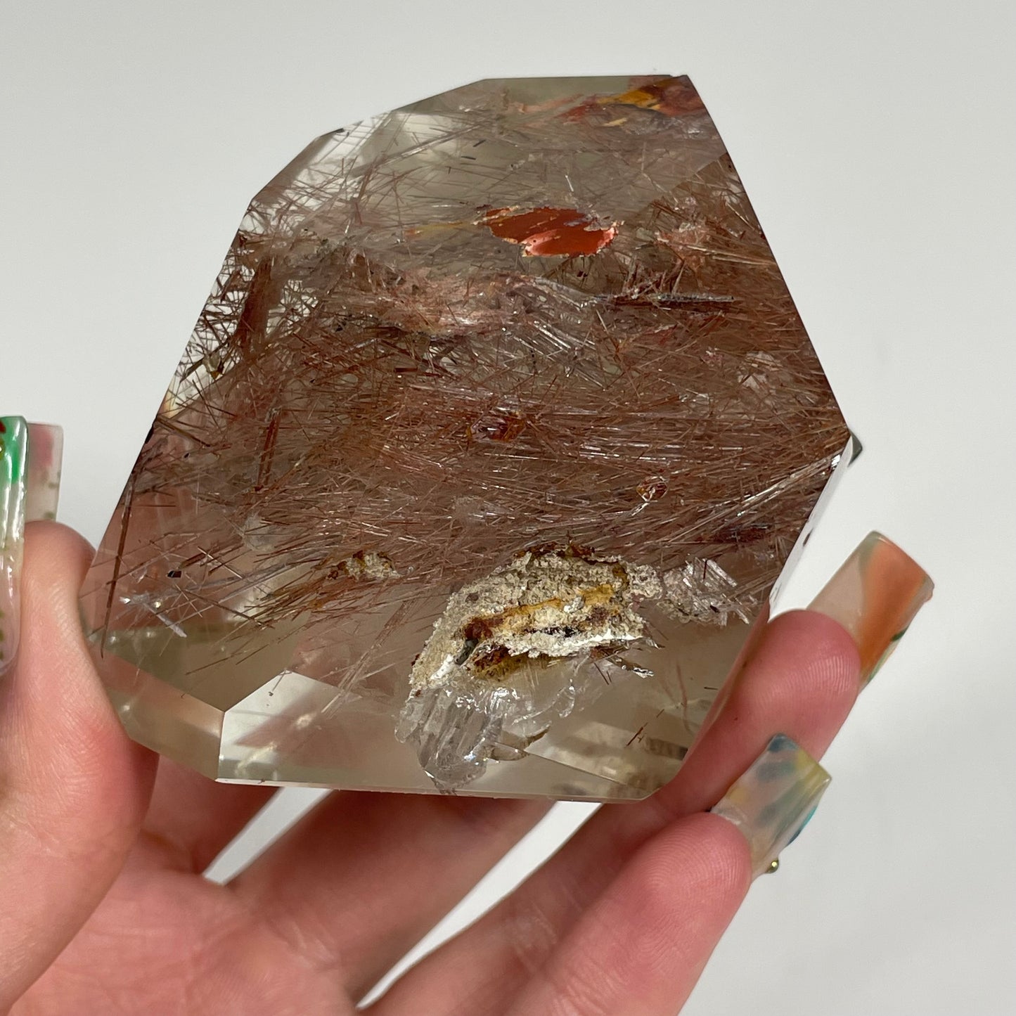 Gold Rutile in Quartz from Brazil: You Choose