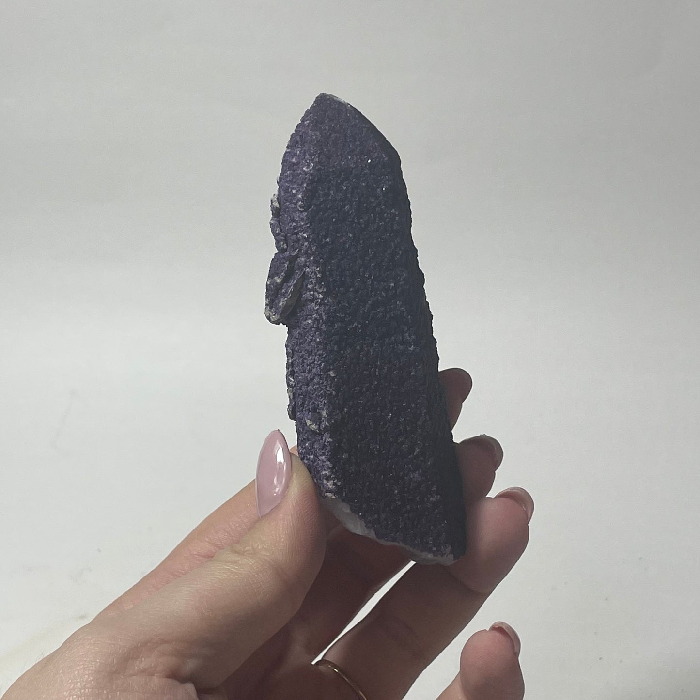 Purple Fluorite Coated Candle Quartz Specimen from Inner Mongolia, China: You Choose