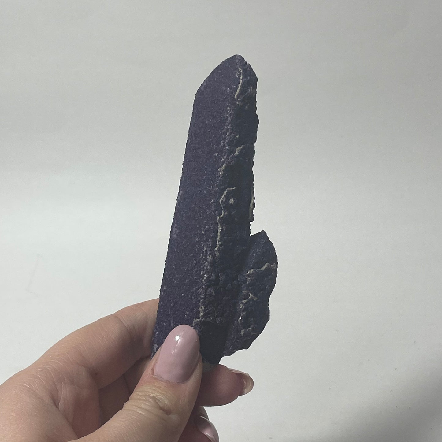 Purple Fluorite Coated Candle Quartz Specimen from Inner Mongolia, China: You Choose
