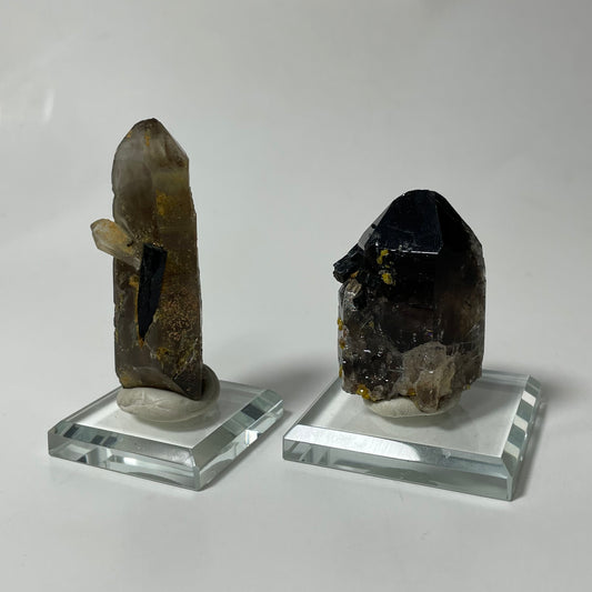 Smoky Quartz with Aegerine Specimen from Malawi: You Choose