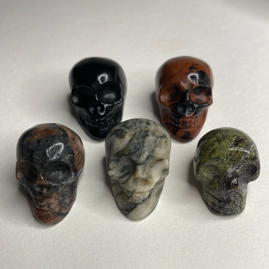 Mini Skull Carving