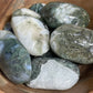 Moss Agate Palm Stone: You Choose