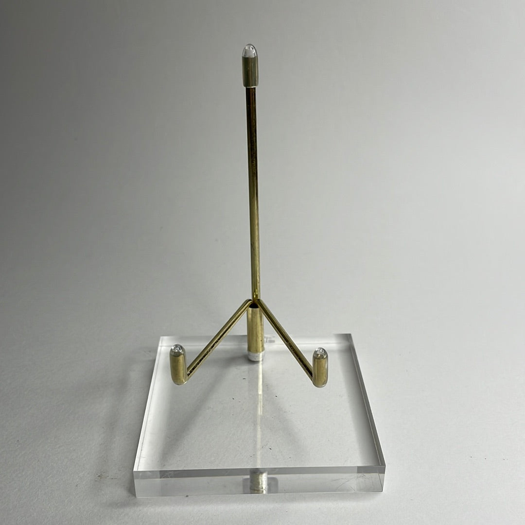 Large Gold Specimen Stand