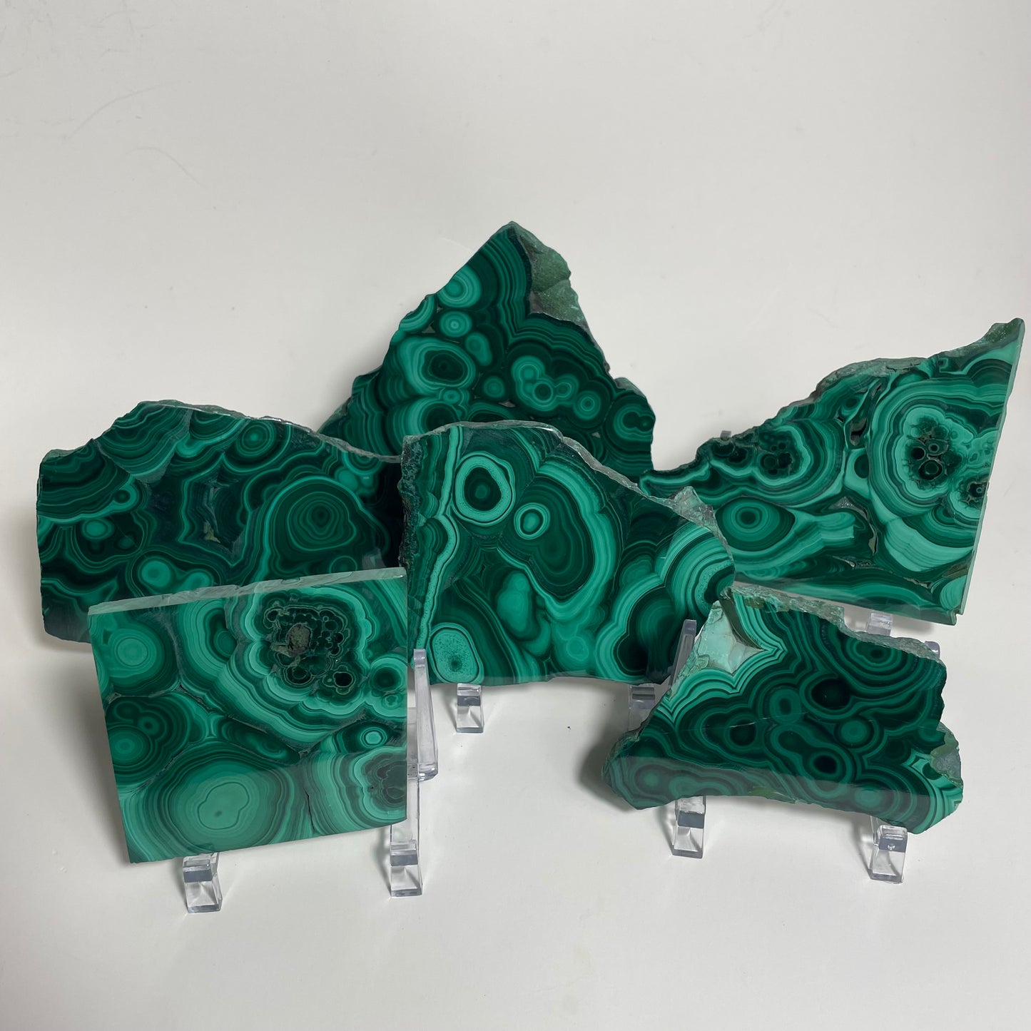 Malachite Slabs from DR Congo: You Choose