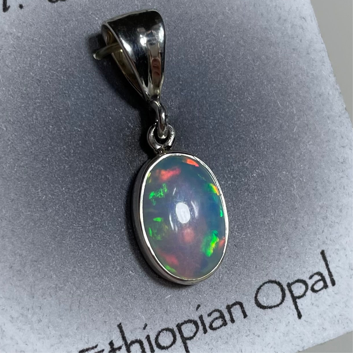 Ethiopian Opal Pendant