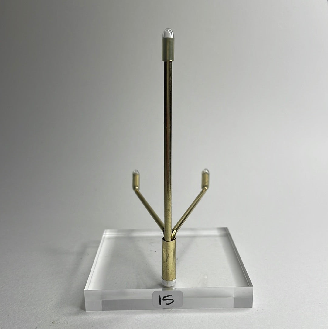 Large Gold Specimen Stand