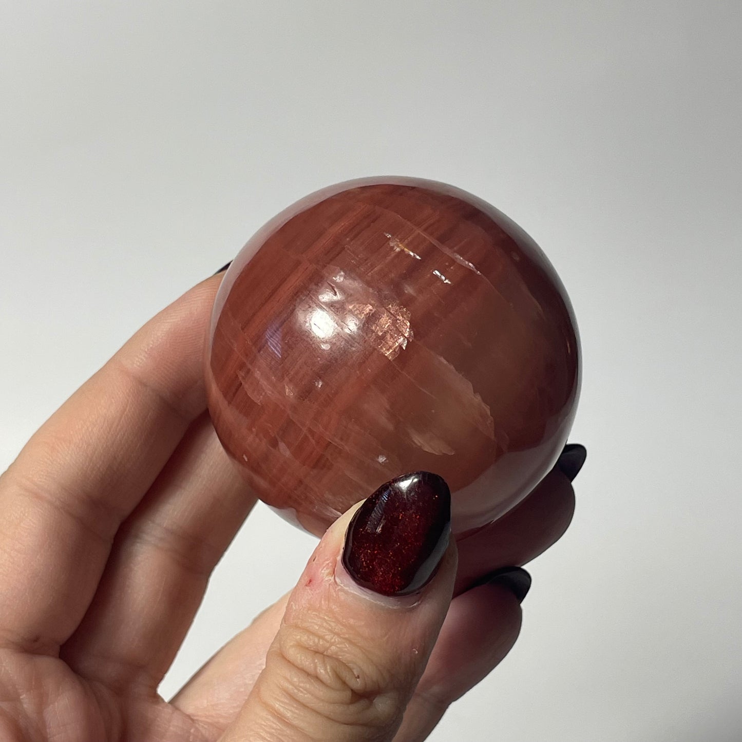Rose Calcite Sphere: You Choose