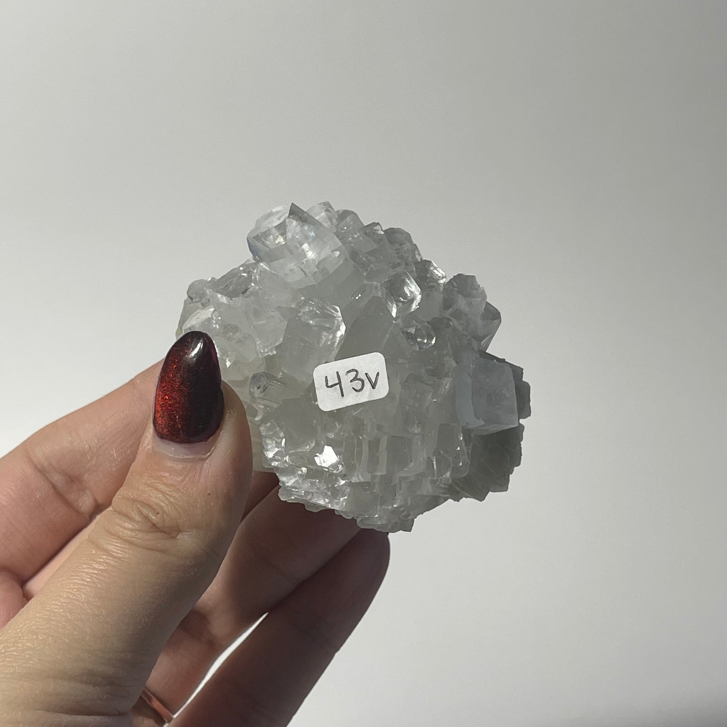 Icy Apophyllite Specimen from India: You Choose