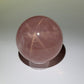 Star Rose Quartz Sphere from Madagascar: You Choose