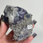 Fluorite on Candle Quartz Specimen from the De’an Mine, China “E”