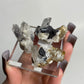 Specularite and Quartz Specimen from China: You Choose