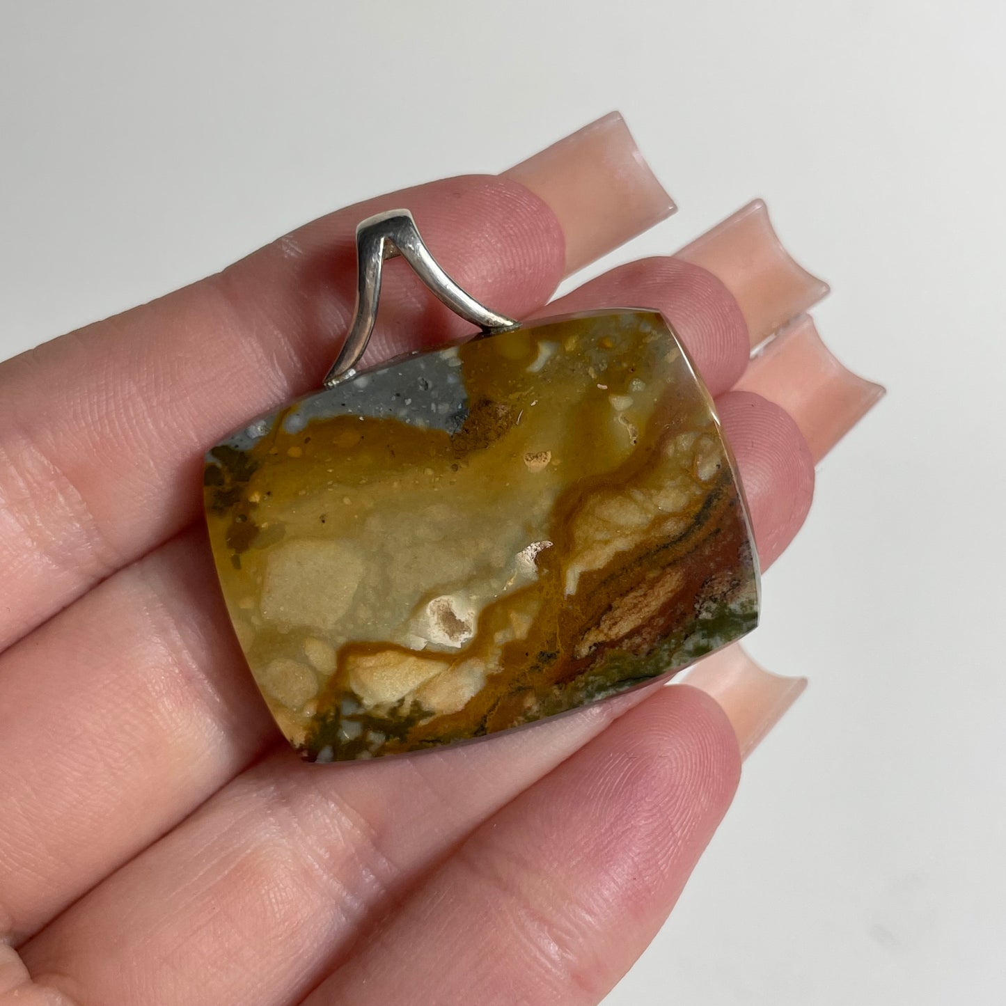 Rocky Butte Jasper Pendant: You Choose