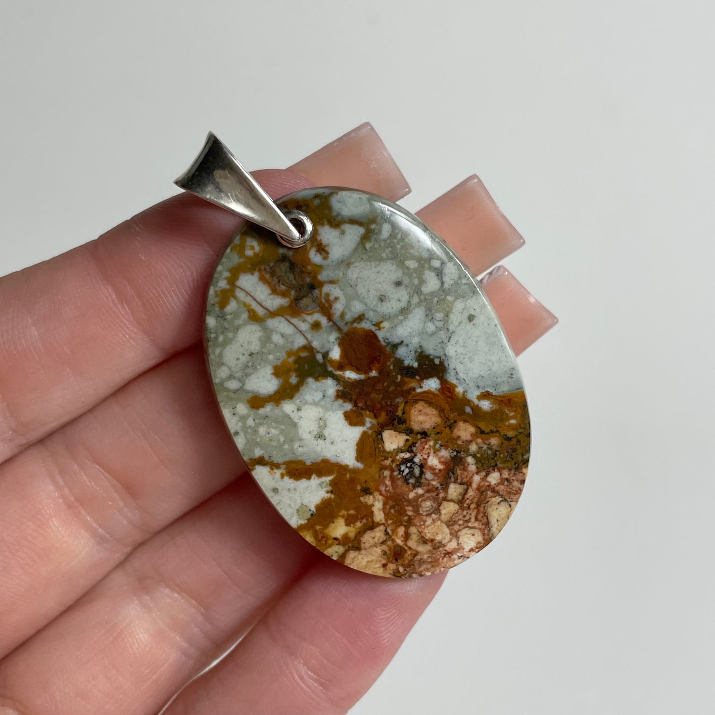 Rocky Butte Jasper Pendant: You Choose