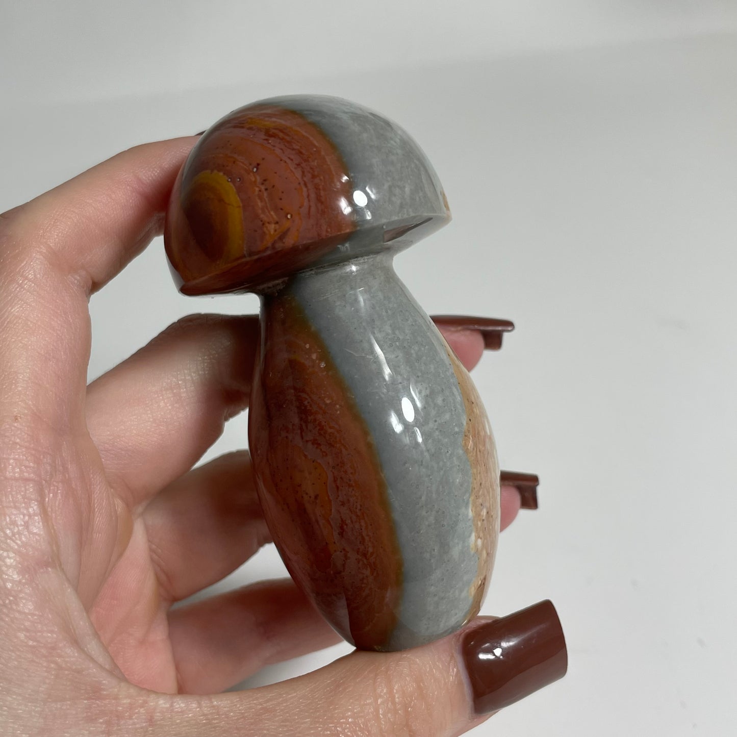Polychrome Mushroom Carving: You Choose (Medium)