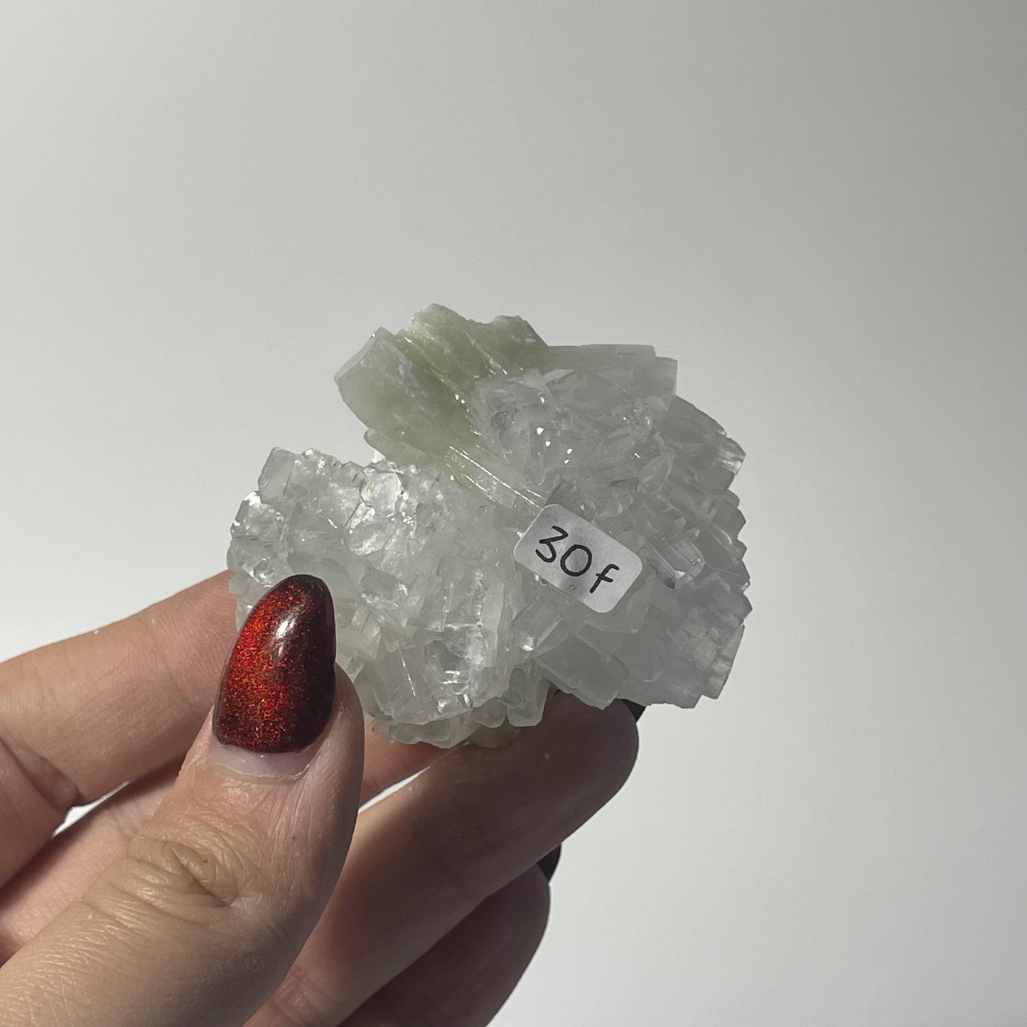 Icy Apophyllite Specimen from India: You Choose