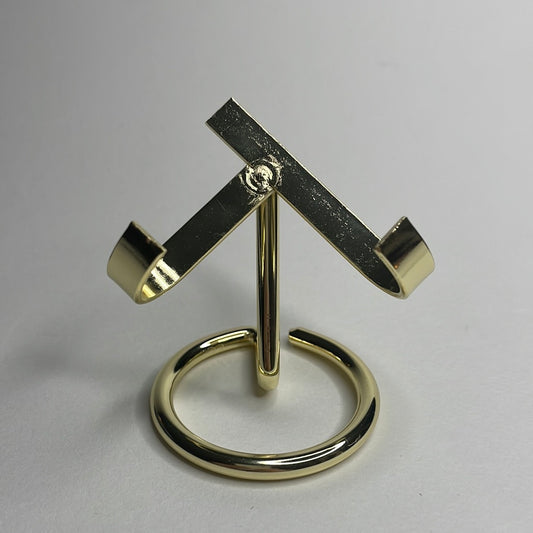 Round Base Gold Stand
