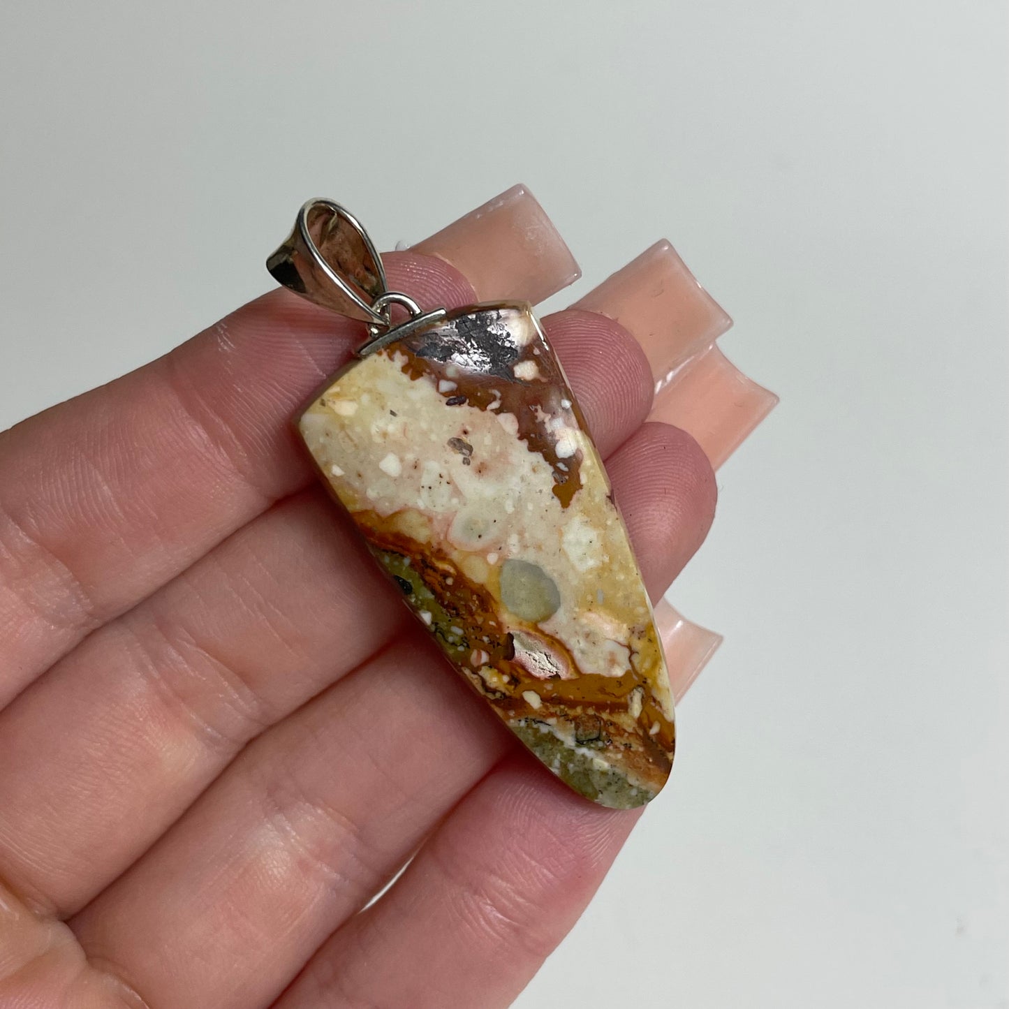 Rocky Butte Jasper Pendant: You Choose