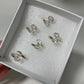 Double Herkimer Adjustable Sterling Silver Ring: You Choose