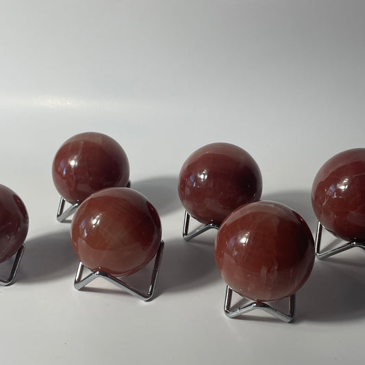 Rose Calcite Sphere: You Choose