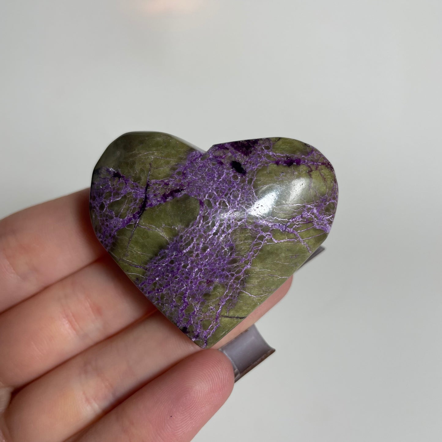 Atlantisite Heart Carving